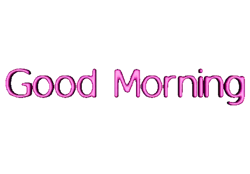 Pink Good Morning Balloon