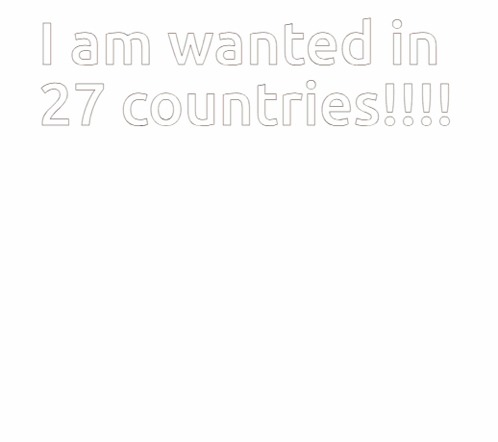 Pink Hair Girl Waving Wanted in 27 Countries