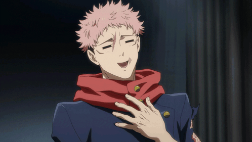 Pink Haired Cartoon Character Making Funny Face