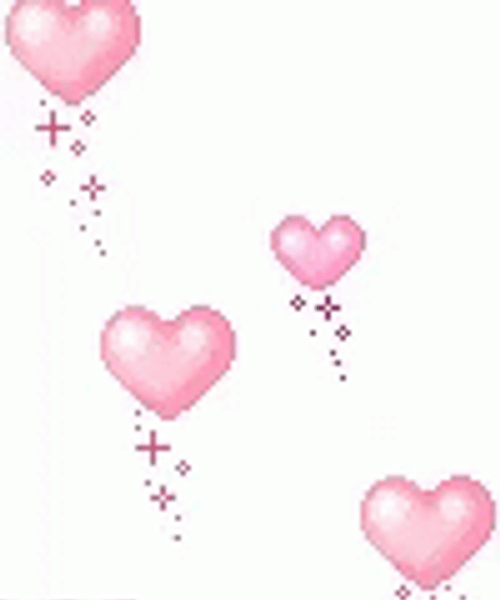 Doe alles met mijn kracht Individualiteit Plantkunde Pink Heart Balloons Sparkle GIF | GIFDB.com
