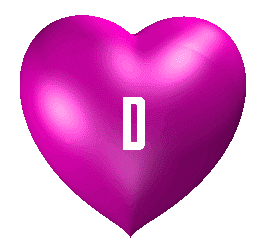 Pink Heart D For Dreamboys GIF