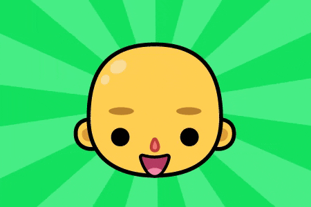 Pink Heart Eyes Toca Life World GIF