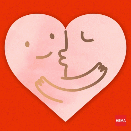Pink Heart Face Hema