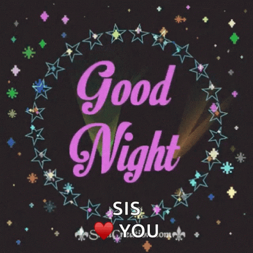 Pink Heart Good Night I Love You And I Miss You So Much GIF