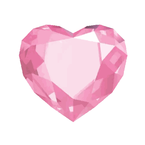 Pink Heart Shaped Jewel
