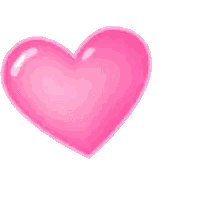 Pink Hearts Sitting Next To Each Other