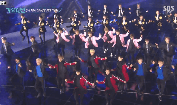 Pink Kpop Group Sbs GIF