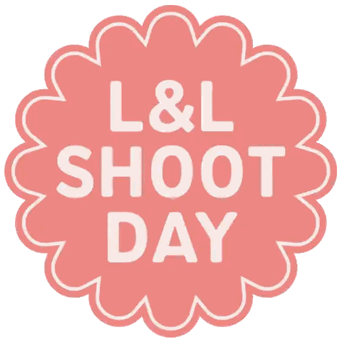 Pink L & L Shoot Day Sticker