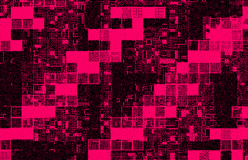 Pink Lies Text Glitch GIF