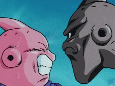 Pink Monster and Black Monster