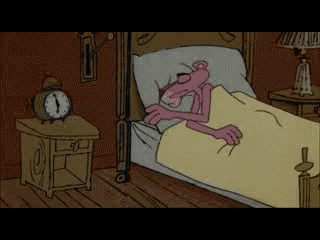 Pink Panther Hilarious Good Morning GIF