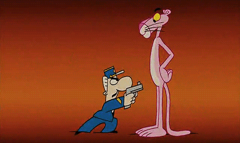 Pink Panther Police GIF