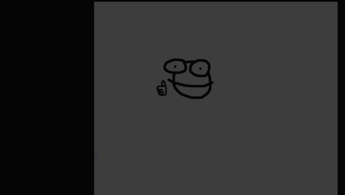 Pink Penis With Glasses And Smile GIF