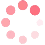 Pink Polka Dot Circle