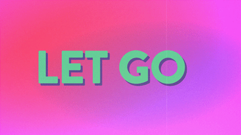 Pink Purple Let's Go Cheer GIF