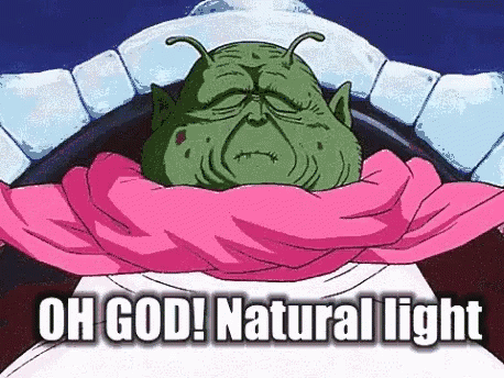 Pink Scarf Cartoon Saying Oh God Natural Light GIF