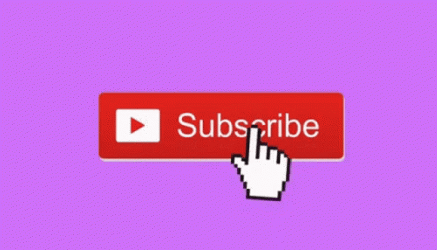 Pink Screen Like And Subscribe GIF
