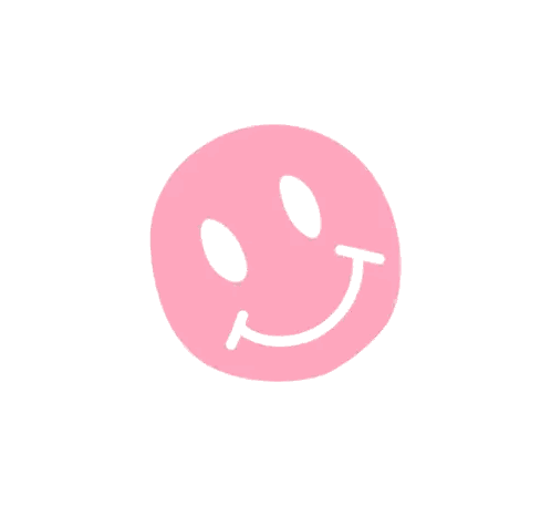 Pink Smiley Face