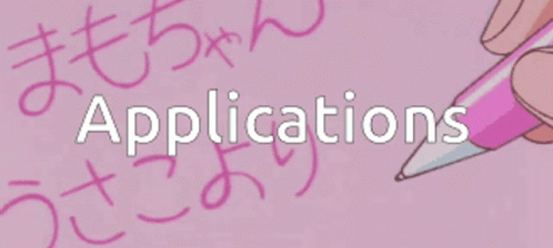 Pink Soft Aesthetic Application Hand Written GIF