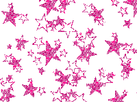 Pink Stars Sticker GIF