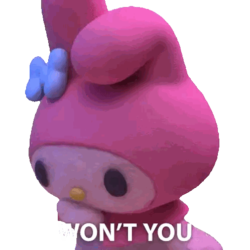 Pink Stuffed Animal I Am Not You