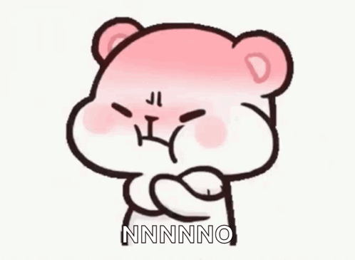 Pink Teddy Bear Making Funny Face