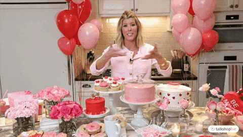 Pink Themed Work Party GIF