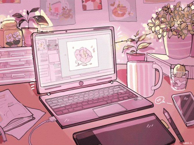 Aesthetic Anime GIF  Aesthetic Anime Pink  Discover  Share GIFs