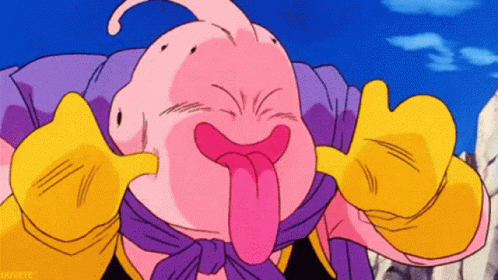 Pink Tongue Thumbs Up Cartoon