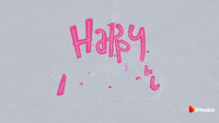 Pink Work Anniversary Computer Design GIF