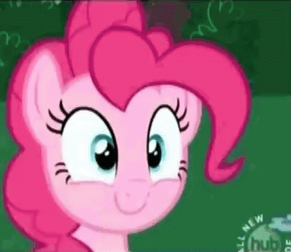 Baffled Pinkie Pie GIF