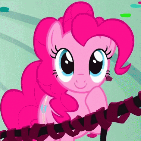 Shy Pinkie Pie GIF