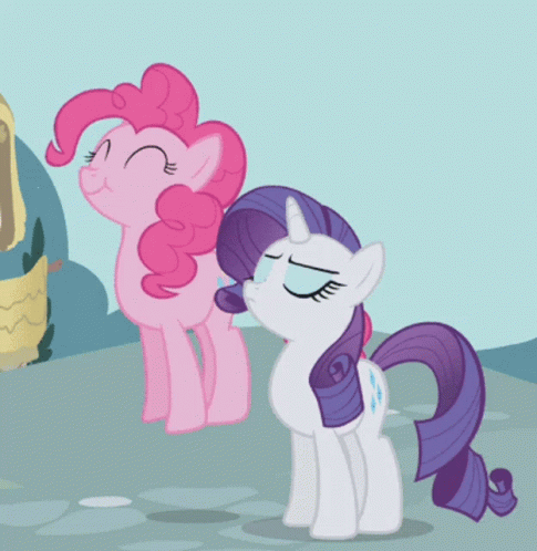 Rarity Pinkie Pie GIF