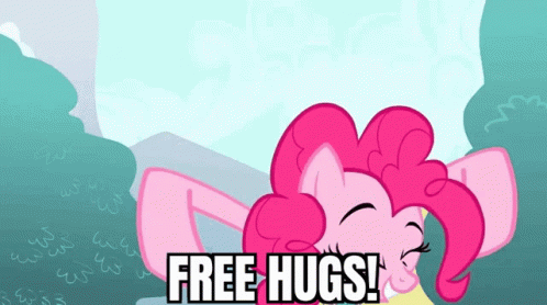 Pinkie Pie Free Hugs GIF