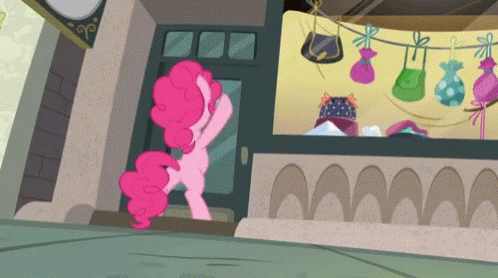 Impatient Pinkie Pie GIF