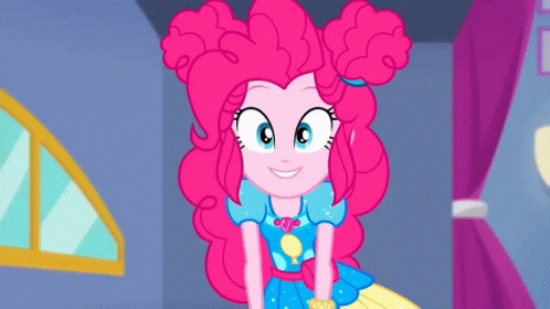 Excited Pinkie Pie GIF
