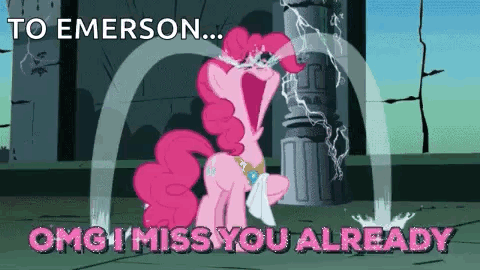 Pinkie Pie Crying at Water Fountain