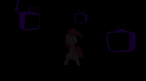 Pinkie Pie In Front Of TV Tower Status 61 GIF