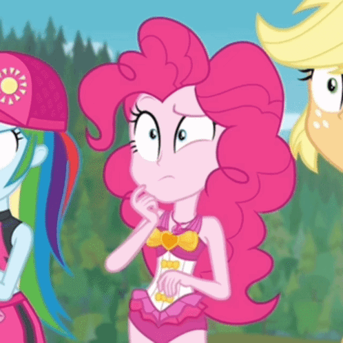 Pinkie Pie My Little Pony Equestria Girls Wearing Bikini