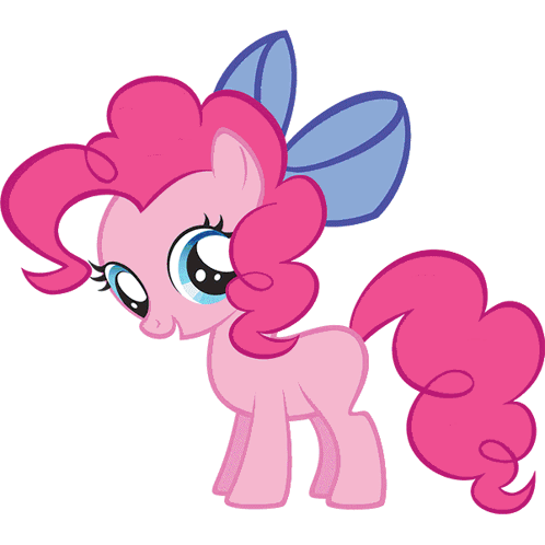 Pinkie Pie With Blue Bow
