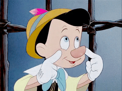 Pinocchio Making Face