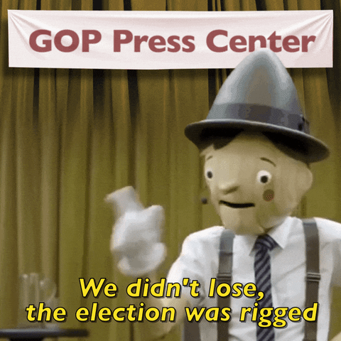 Pinocchio Mascot Telling Lies GIF