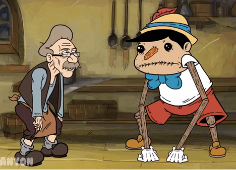 Pinocchio Parody Meatcanyon GIF
