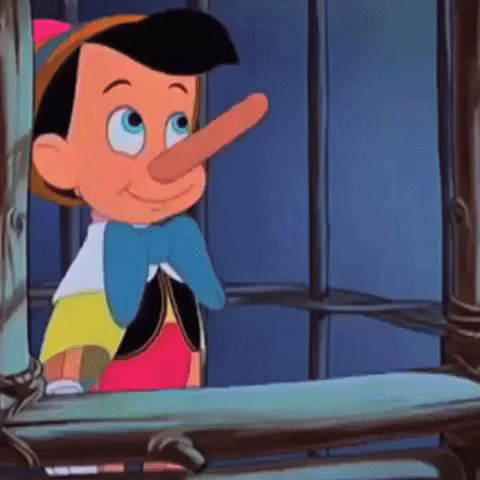 Pinocchio Telling Lies GIF