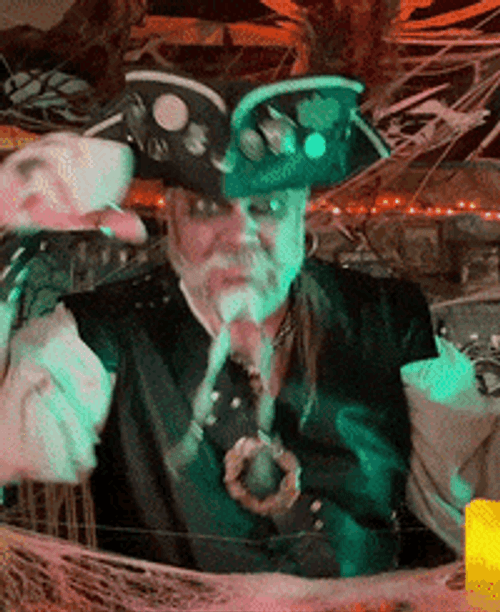 Pirate Approved Pointing GIF