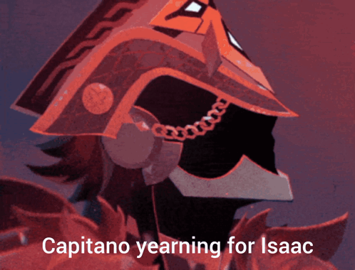 Pirate Capitano Yearning for Isaac