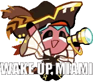 Pirate Cookie With Telescope Wake Up Miami