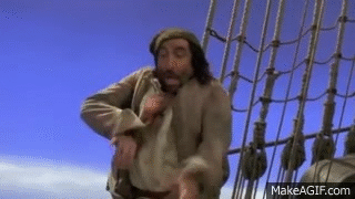 Pirates Being Silly For Treasure GIF