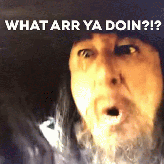 Pirates Of The Caribbean Hector Barbossa Yelling GIF