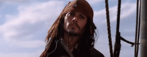 Pirates Of The Caribbean Jack Sparrow Salute GIF